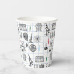 Science Chemistry Scientist Pattern Paper Cups<br><div class="desc">A science themed chemistry pattern ideal for anyone who loves science,  chemistry,  biology etc. An ideal gift for scientists no matter the age.</div>