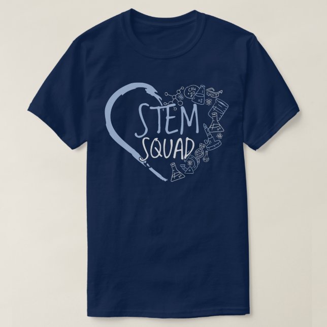 Science Chemistry Stem Squad Premium  T-Shirt (Design Front)