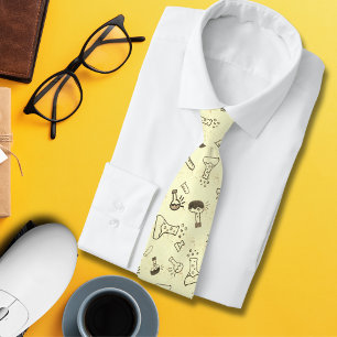 Science Chemistry Teacher Pattern Tie