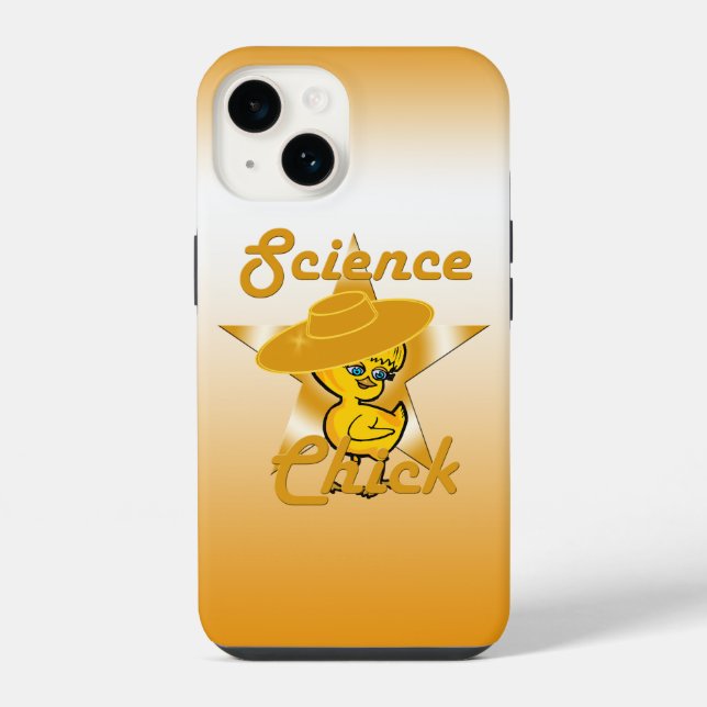 Science Chick #10 iPhone Case (Back)