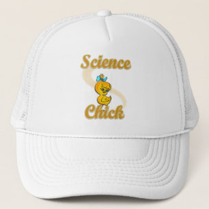 Science Chick Trucker Hat