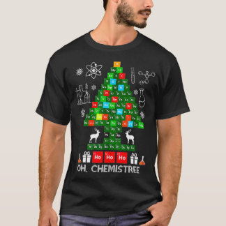Science Christmas Oh Chemist Tree Chemistree T-Shirt