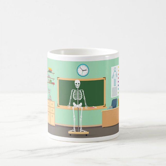 Science Class Skeleton Coffee Mug (Creator Uploaded)