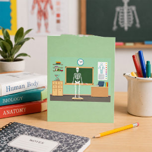 Science Class Skeleton Invitation