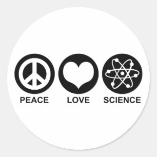 Science Classic Round Sticker