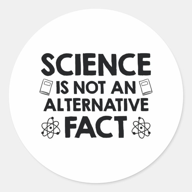 Science Classic Round Sticker (Front)