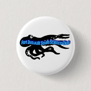 Science Club! 3 Cm Round Badge