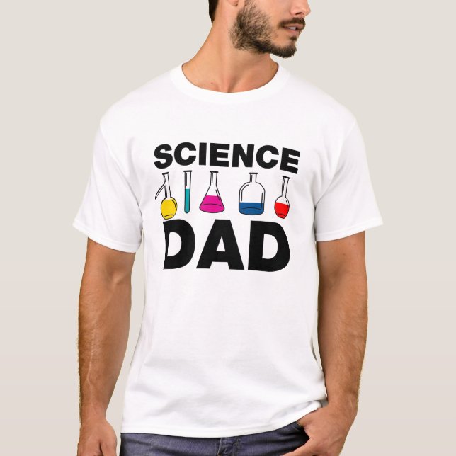 Science Dad T-Shirt (Front)