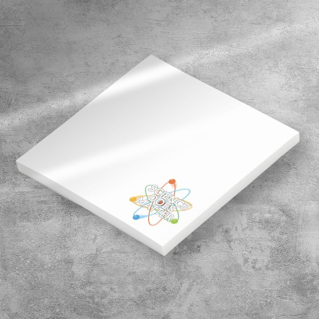 SCIENCE DOES MATTER Funny Quote Post-it Notes (SCIENCE DOES MATTER Funny Quote Post-it Notes)