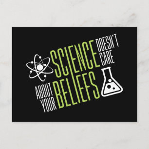Science Doesn't Care Postcard