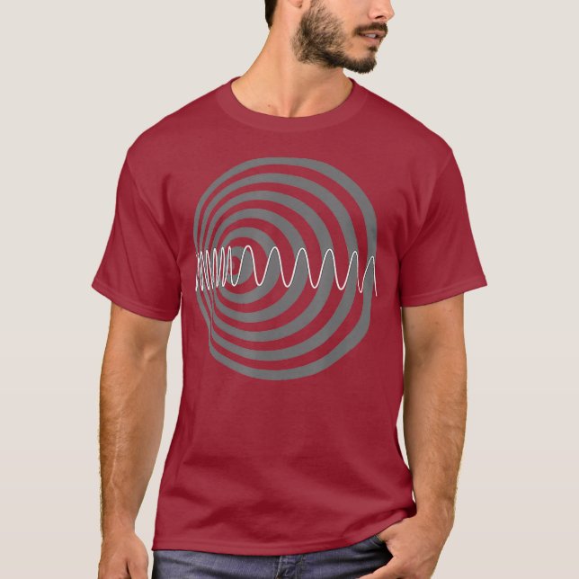 Science Doppler Effect Graphic T-Shirt (Front)