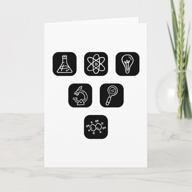 Science Elements Items Card (Front)