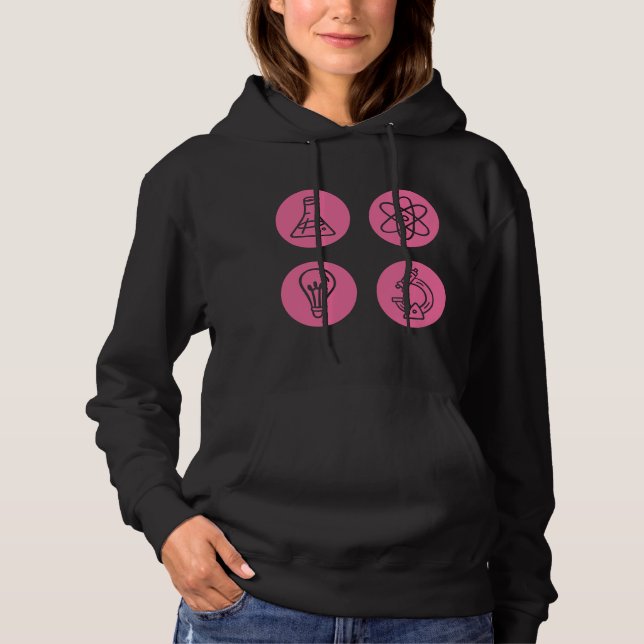 Science Elements Items Hoodie (Front)