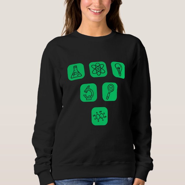 Science Elements Items Sweatshirt (Front)