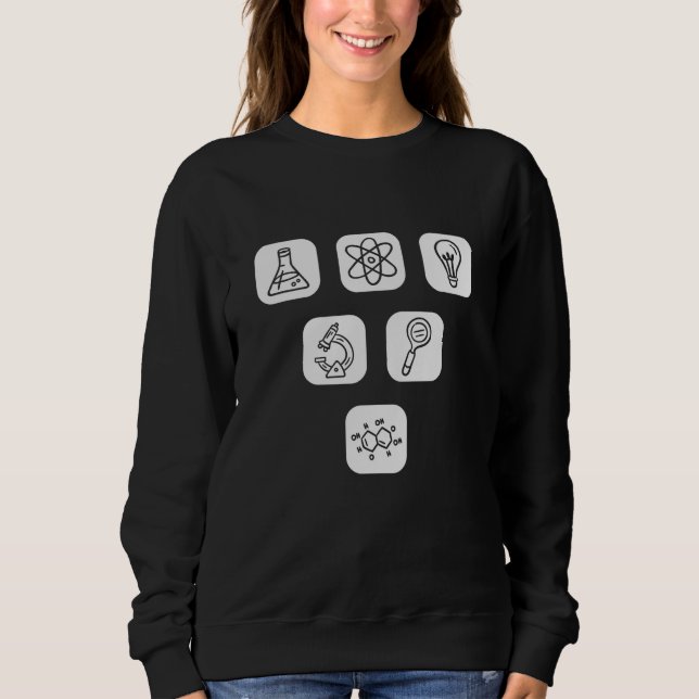 Science Elements Items Sweatshirt (Front)