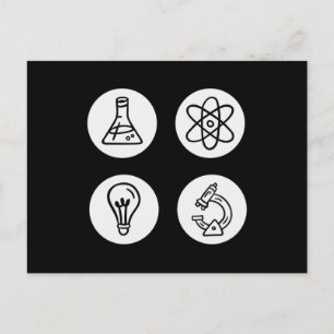 Science Elements Postcard
