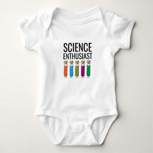 Science enthusiast baby bodysuit