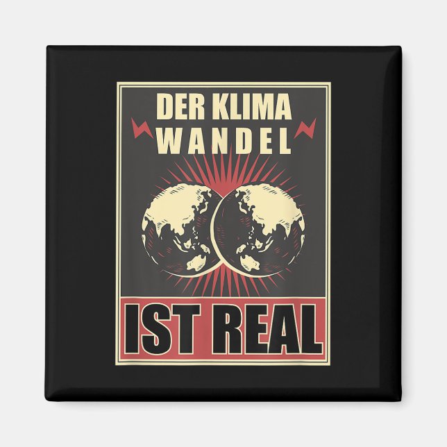Science Environmental Protection Nerd Science Clim Magnet (Front)