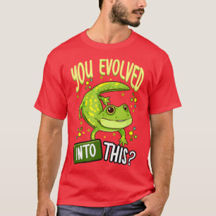 Science Evolution Scientific Humour Pun Joke Amphi T-Shirt