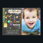 Science Experiment Birthday Party Invitation<br><div class="desc">♥ A perfect way to invite your guests to your little one's birthday party!</div>