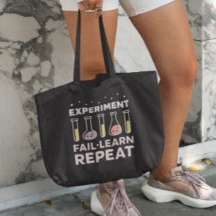 Science Experiments Tote Bag