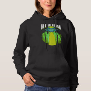 Science Fiction Alien Abduction Ufo Alien Hoodie