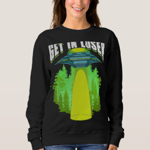 Science Fiction Alien Abduction Ufo  Alien Sweatshirt