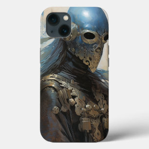 Science Fiction Alien Wearing Helmet Mask iPhone 13 Case
