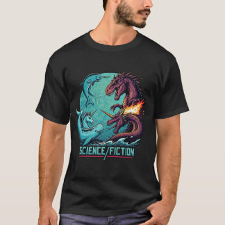 Science/Fiction Battle at Sea T-Shirt