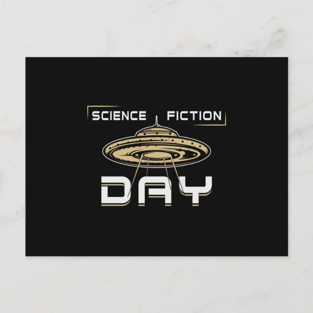 Science Fiction Day Space Keep Calm Stars Gift Postcard (Front)