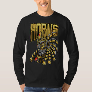 Science Fiction Future Mech Horus Egyptian Symbol T-Shirt