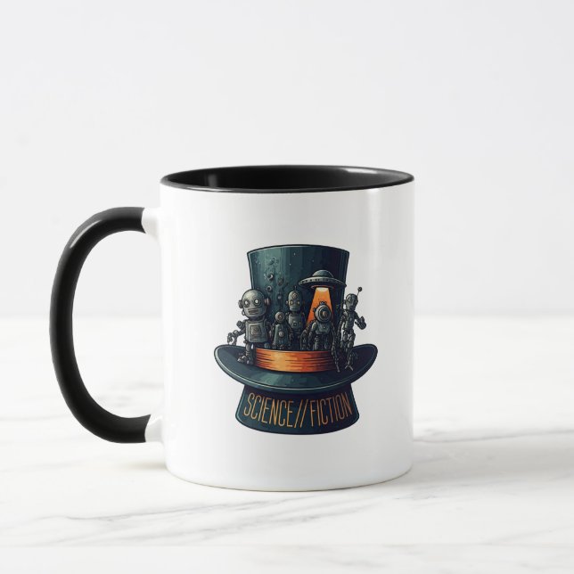 Science//Fiction Mug (Left)