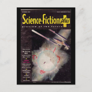 Science Fiction Plus 1953-10_Pulp Art Postcard