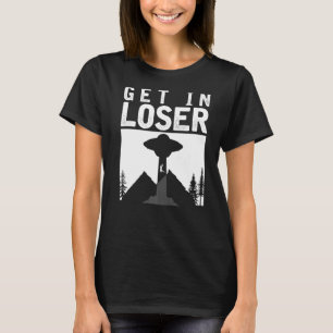 Science Fiction Ufo Abduction Alien Believer Alie T-Shirt