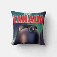 Science fiction Visit Canada travel poster