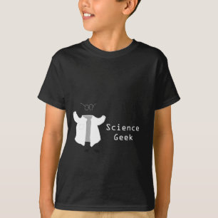 Science Geek Invisible Man Lab Coat With Glasses T-Shirt