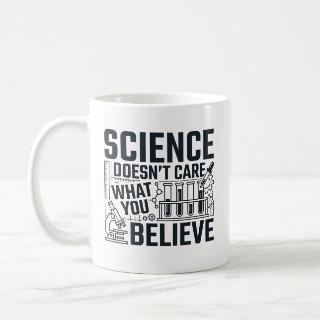 Science Gift For Scientist Science Teacher Coffee Mug (Left)