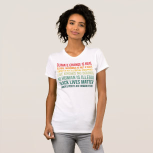 Science Global Warming Climate Change Is Real T-Shirt