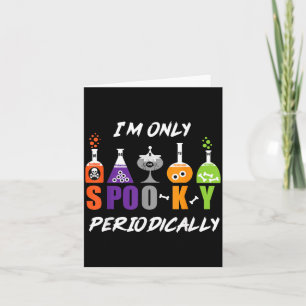 Science Halloween Card
