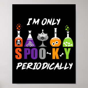 Science Halloween Poster
