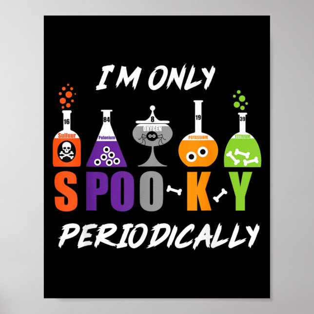 Science Halloween Poster (Front)