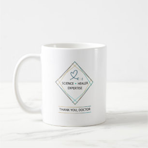 Science Healer Expertise Thank You Doctor Coffee Mug