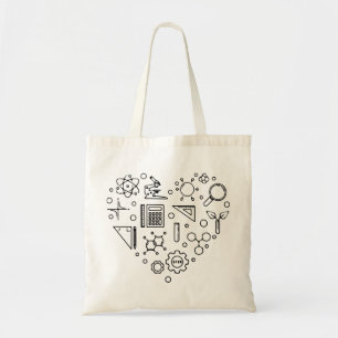Science Heart - Science, You Energy ,Funny Science Tote Bag
