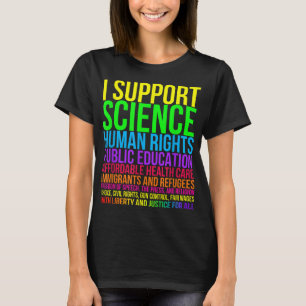 Science Human Rights Education Health Care Freedom T-Shirt