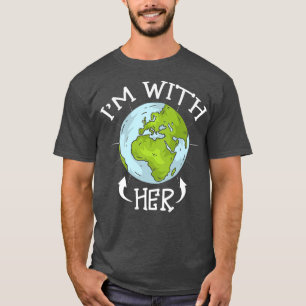 Science I'm With Her World Premium 1962 T-Shirt