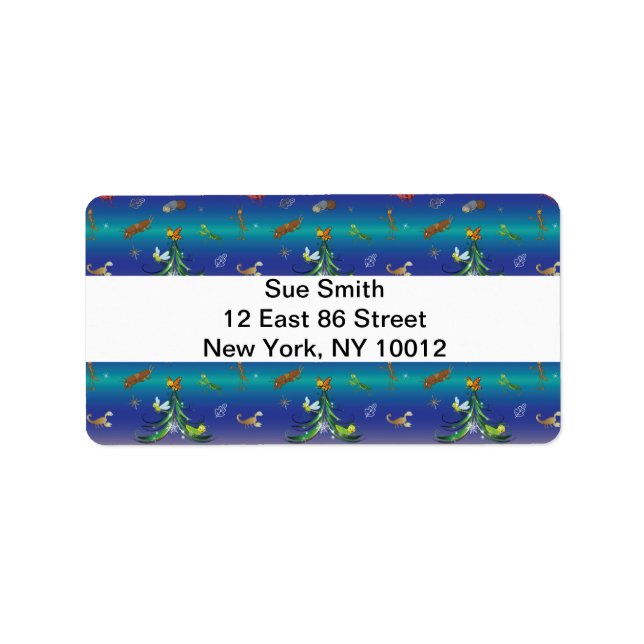 Science, Insect Bug Lover Christmas Tree Label (Front)