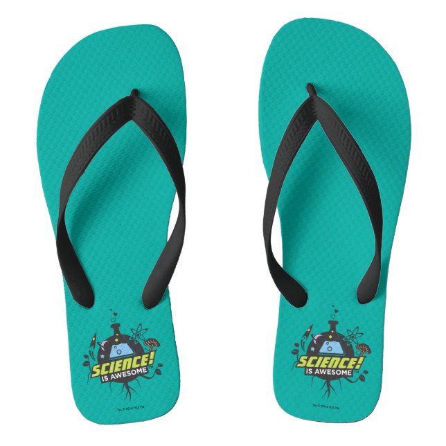 Science Is Awesome Thongs (Footbed)