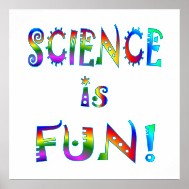 Science is Fun Poster (Front)