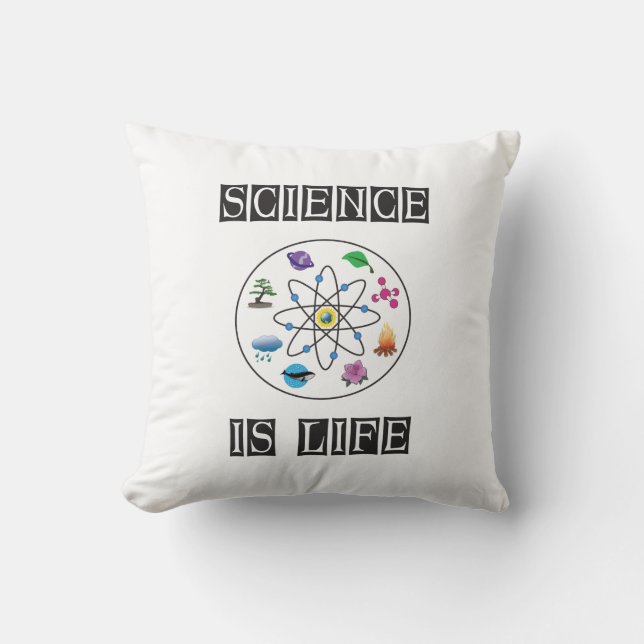 Science is life cushion (Front)