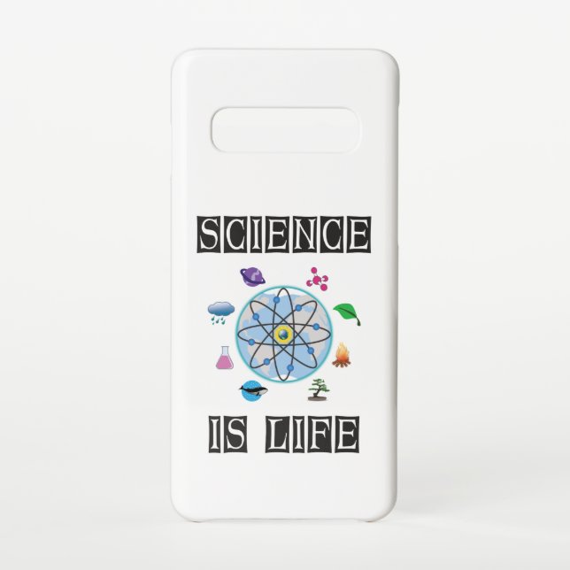 Science is life samsung galaxy case (Back)